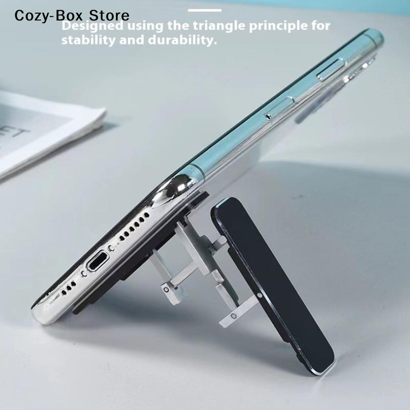 Phone Stand Aluminum - 1/3Pcs Mini Invisible Foldable Mobile Phone