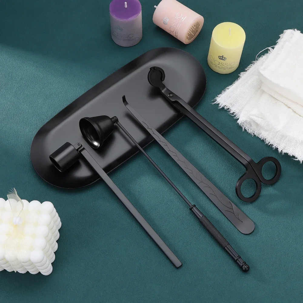 Unique Tech Accessories - 5-1 Candle Care Kit Stainless Steel