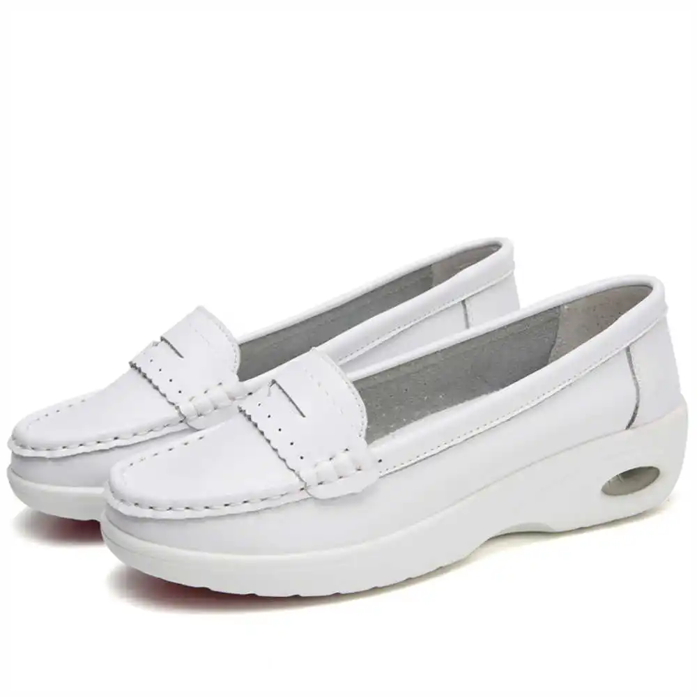 Thick Sole Slipon White Traine - Best Tech Office Accessories recension och pris