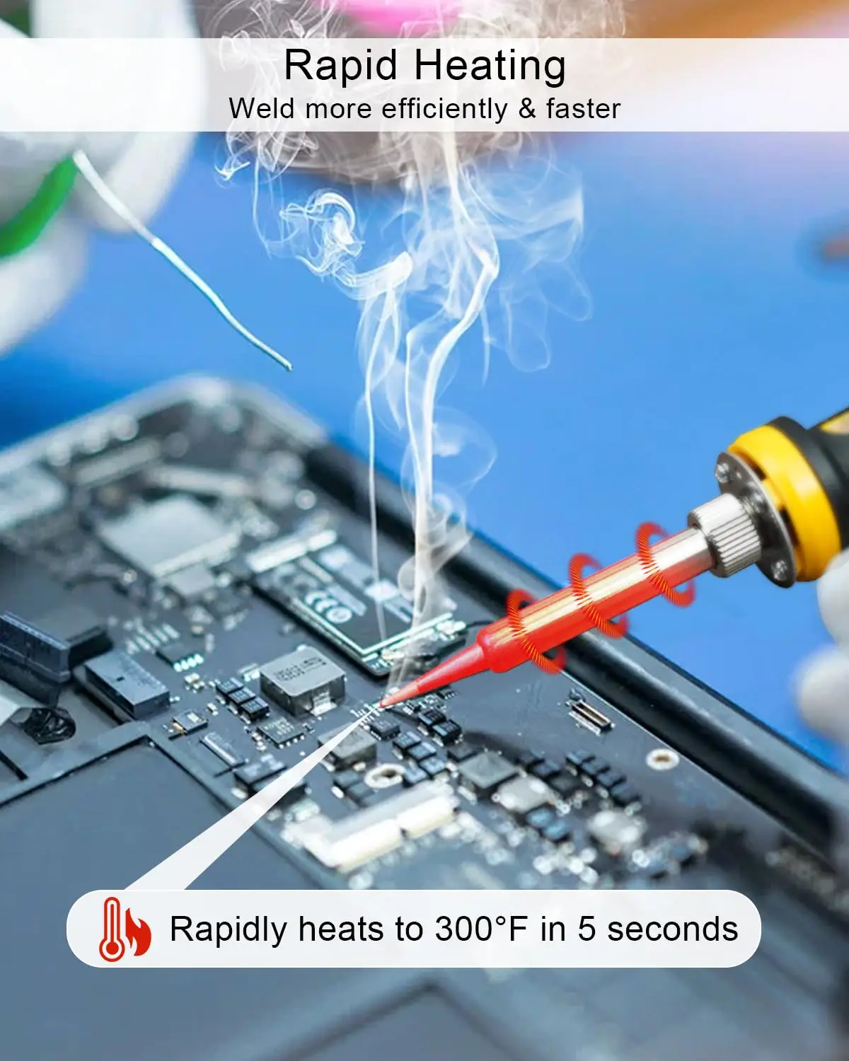 Portable Soldering Iron Kit Co - Unique Tech Accessories recension och pris