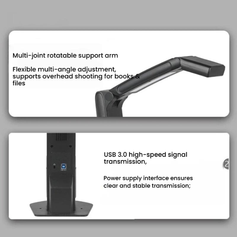 Portable Foldable Document Cam - Document Scanner Portable recension och pris