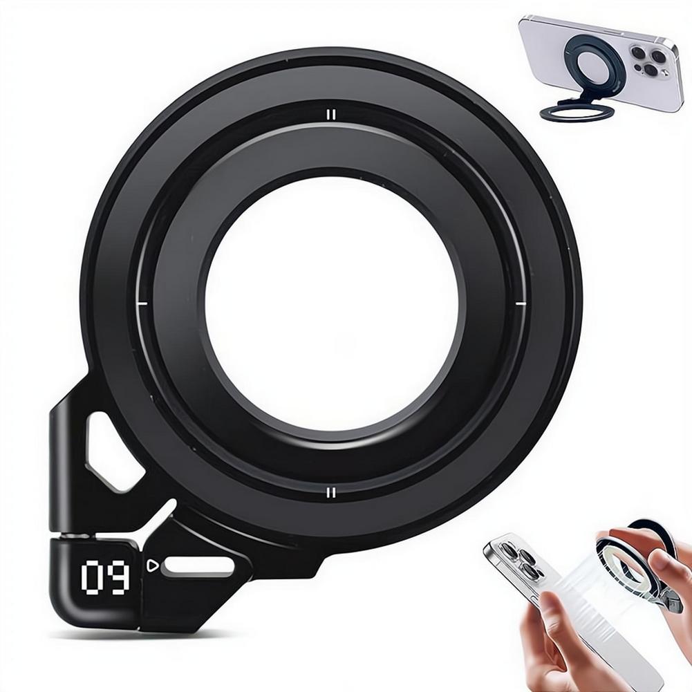 Foldable Magnetic Ring Grip Om - Phone Stand Aluminum recension och pris