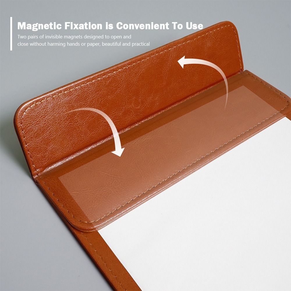 Portable PU Leather Writing Cl - Document Scanner Portable recension och pris