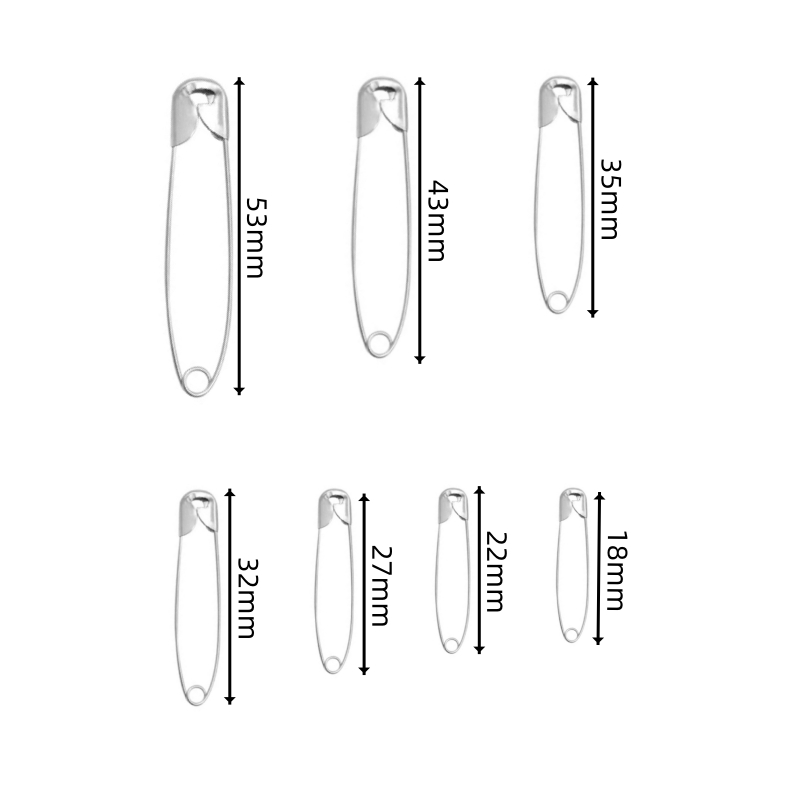 100Pcs/lot Stainless Steel Saf - Unique Tech Accessories recension och pris