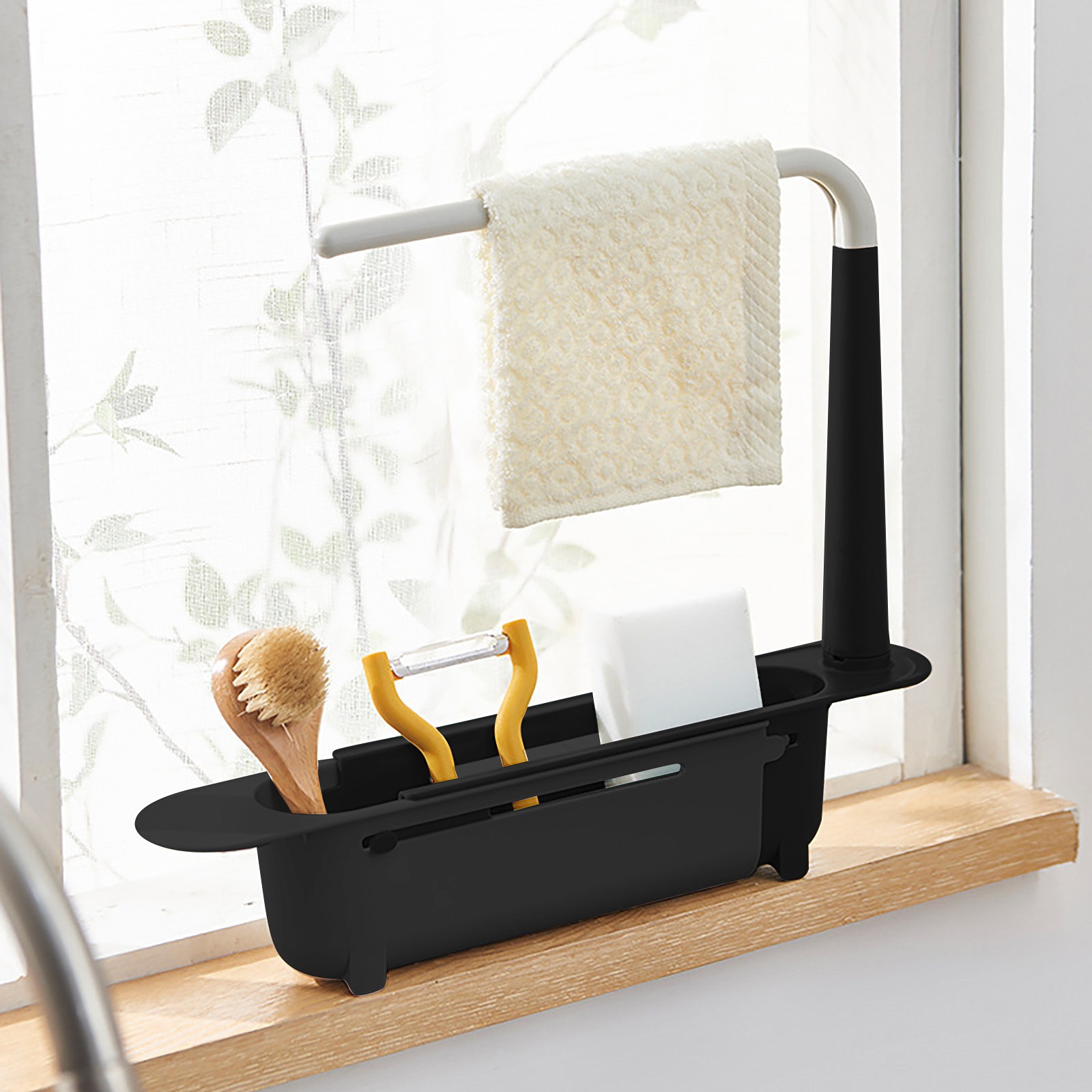 elescopic Sink Shelf Drainer R - Tech Accessories Organizer recension och pris
