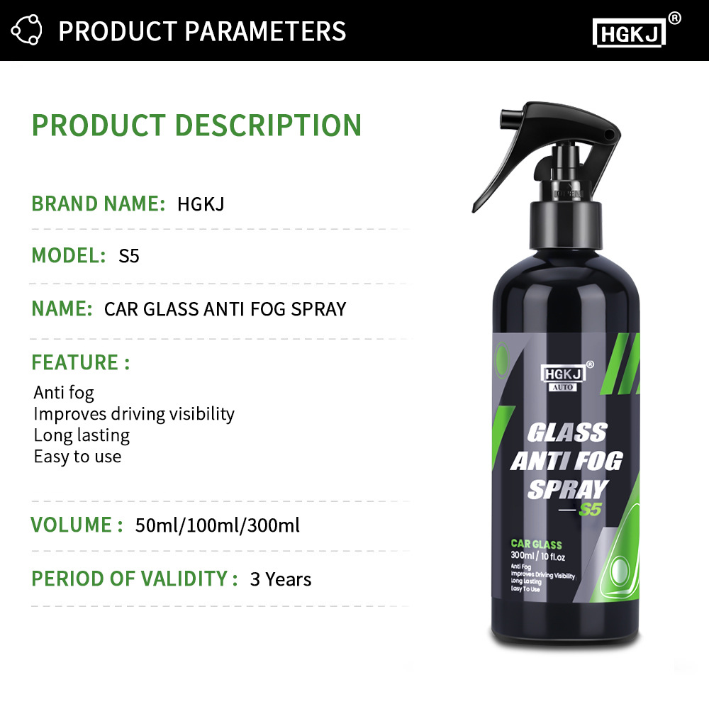S5 Anti Fog Spray Car Defogger - Screen Cleaner Spray recension och pris