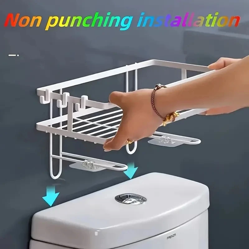 Over The Toilet Storage Shelf  - Tech Accessories Organizer recension och pris