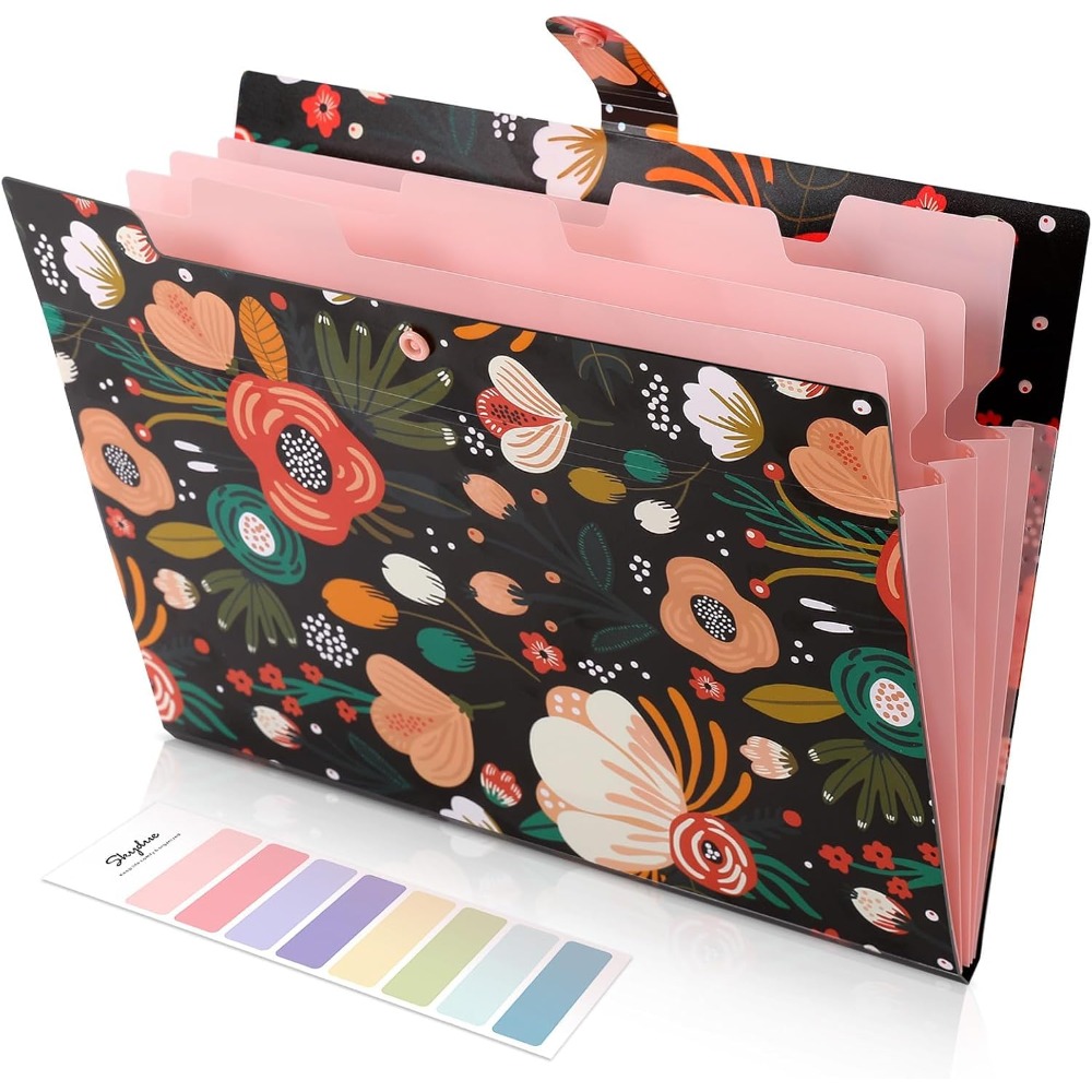 Expanding File Folder with 5 P - Document Scanner Portable recension och pris