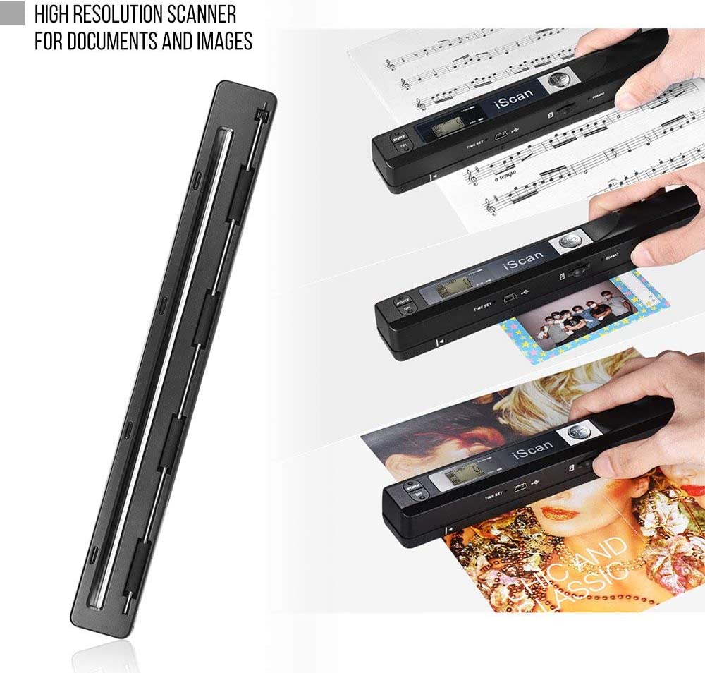 iScan Handheld Scanner A4 Docu - Document Scanner Portable recension och pris