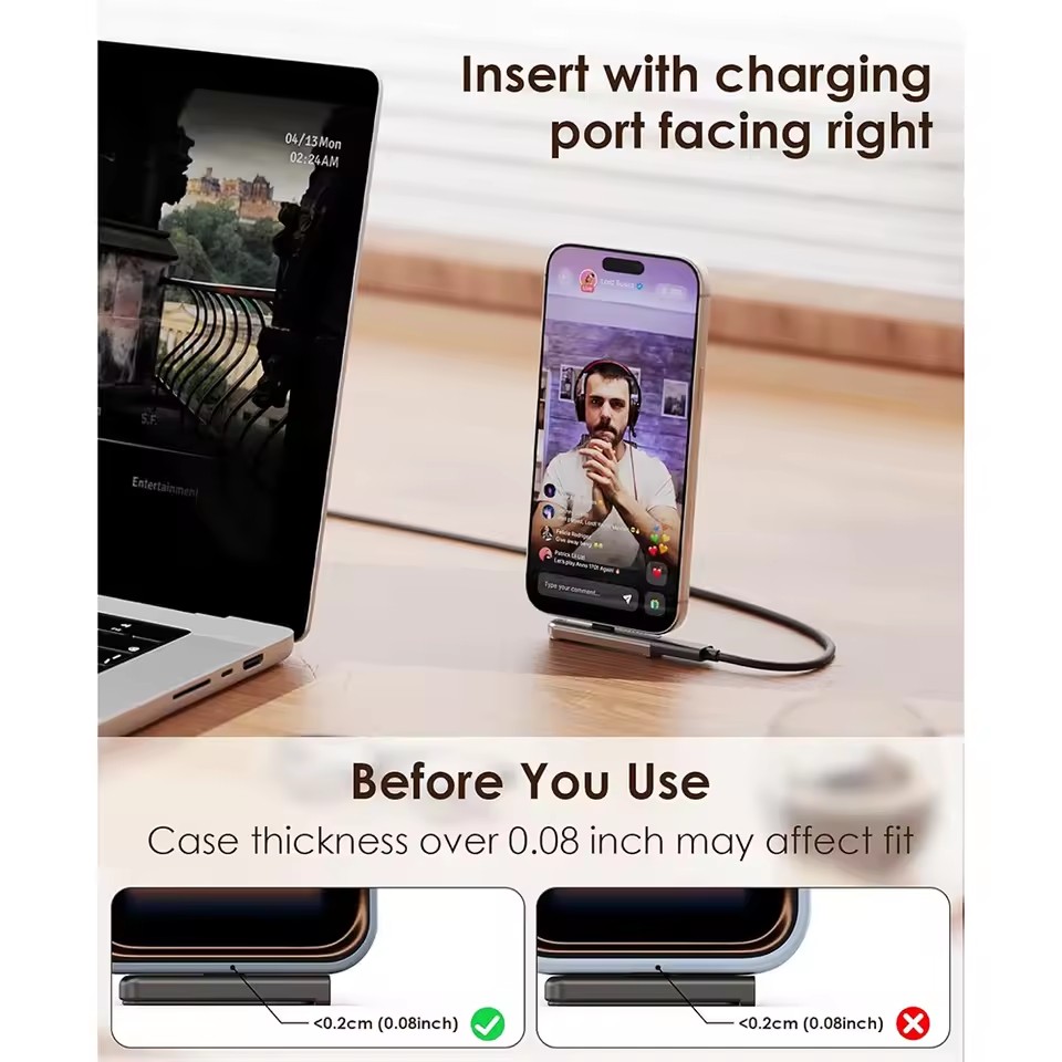 2/1PCS Portable USB C To 3.5mm - Phone Stand Aluminum recension och pris
