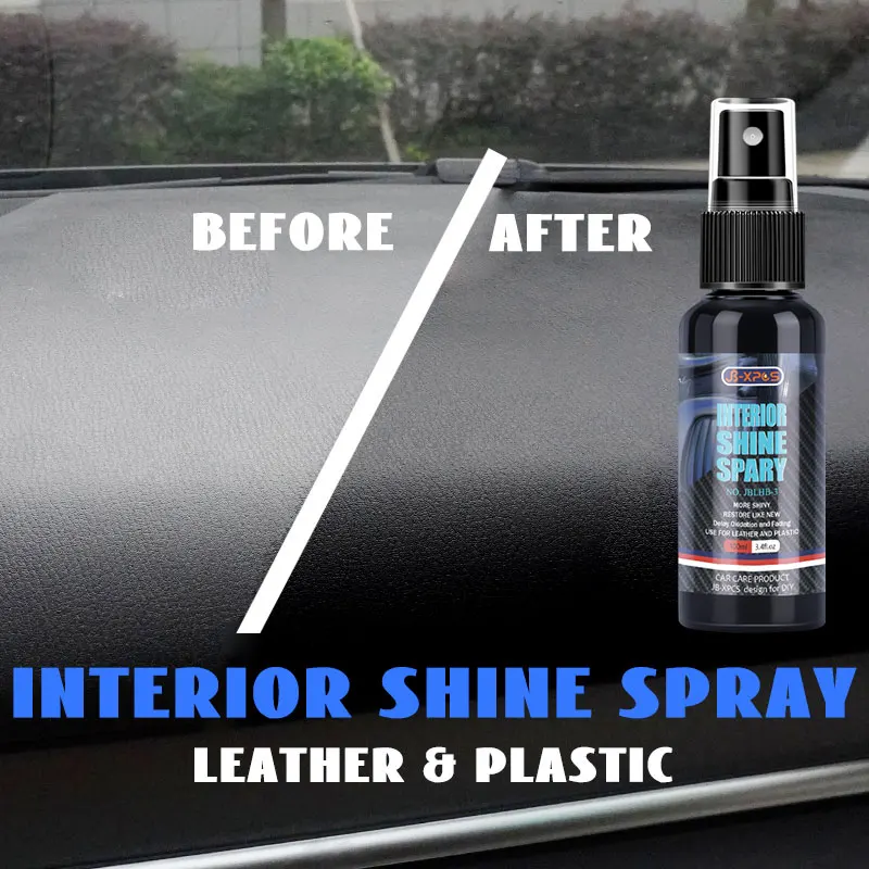 Car Plastic & Leather Restorer - Screen Cleaner Spray recension och pris