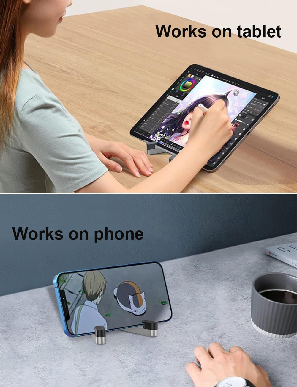 Foldable Aluminum Cell Phone S - Phone Stand Aluminum recension och pris