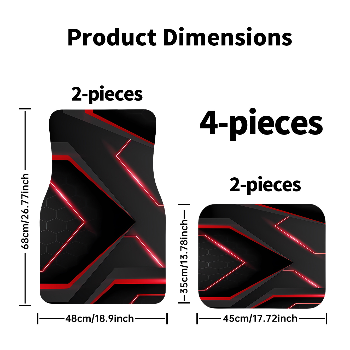 4pcs Set Of High-end Car Inter - Tech Accessories Luxury recension och pris