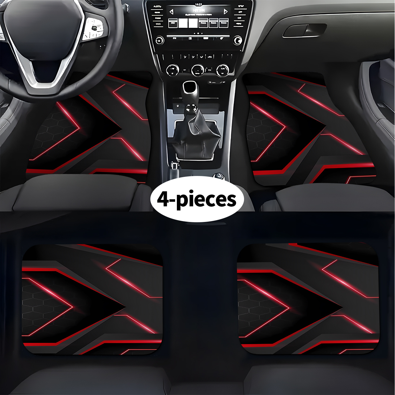 4pcs Set Of High-end Car Inter - Tech Accessories Luxury recension och pris