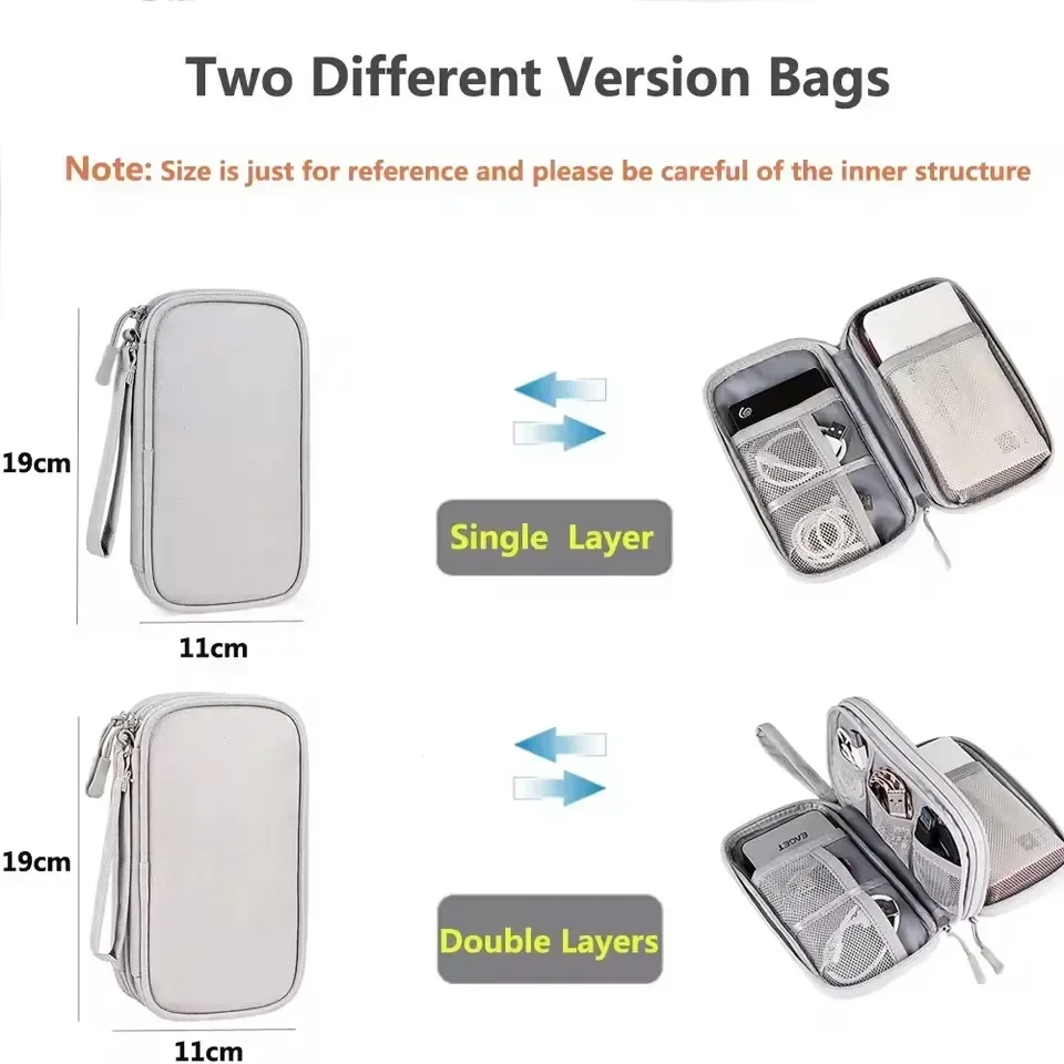 Travel Cable Bag Portable Digi - Tech Accessories Organizer recension och pris