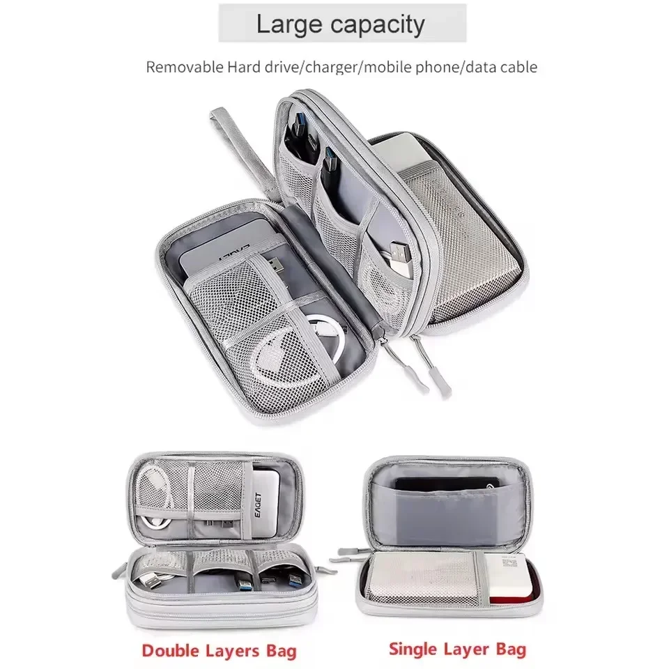 Travel Cable Bag Portable Digi - Tech Accessories Organizer recension och pris