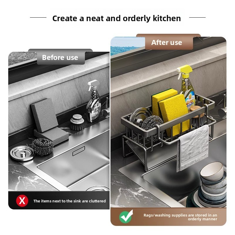 Compact Tap-Mounted Spice Shel - Tech Accessories Organizer recension och pris