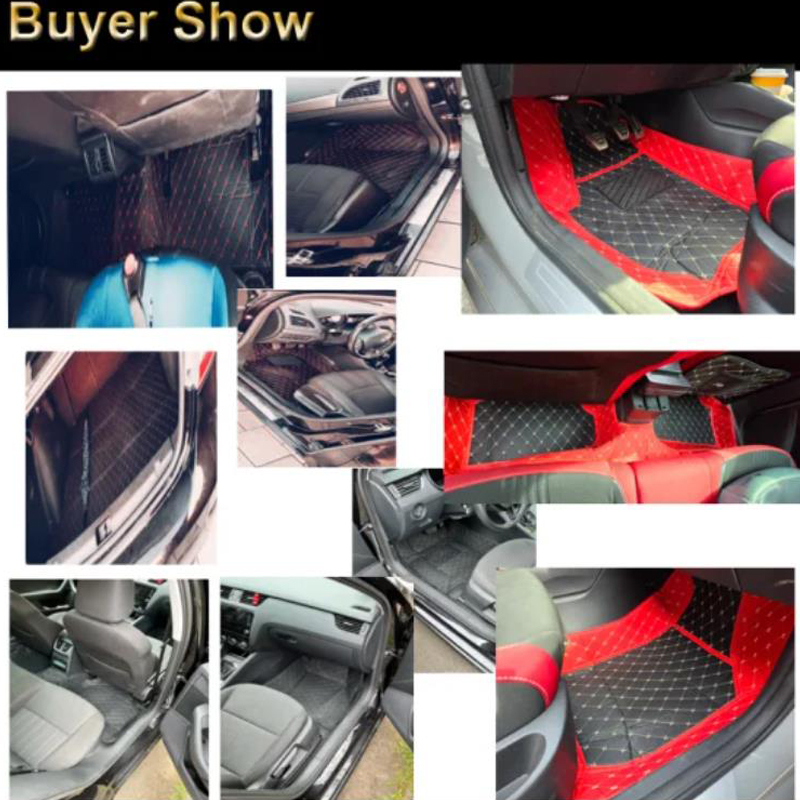 Leather Car Floor Mats For Ren - Tech Accessories Luxury recension och pris