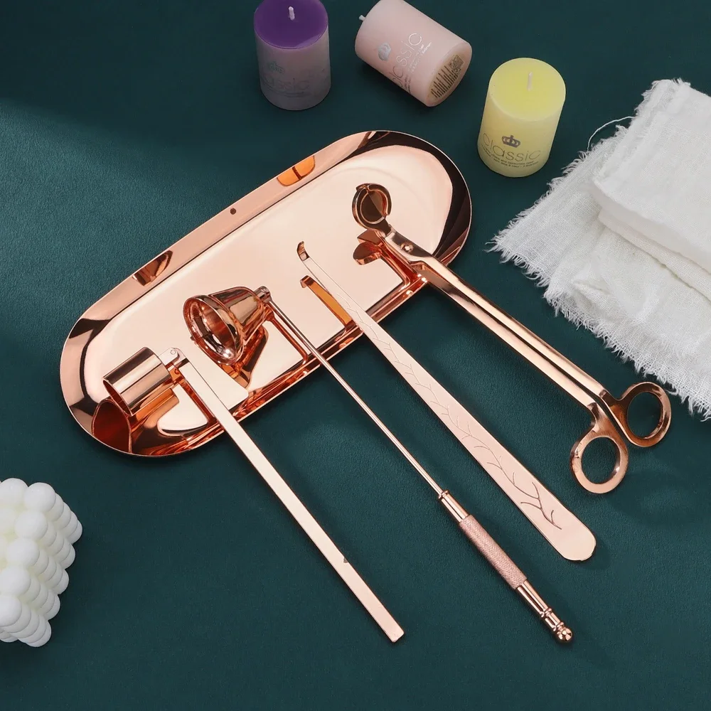 5-1 Candle Care Kit Stainless  - Unique Tech Accessories recension och pris