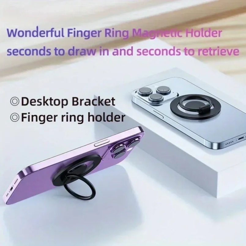Double-sided Magnetic Phone St - Phone Stand Aluminum recension och pris