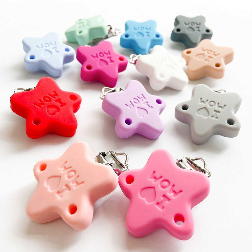 10pcs Silicone Pacifier Chain  - Unique Tech Accessories recension och pris
